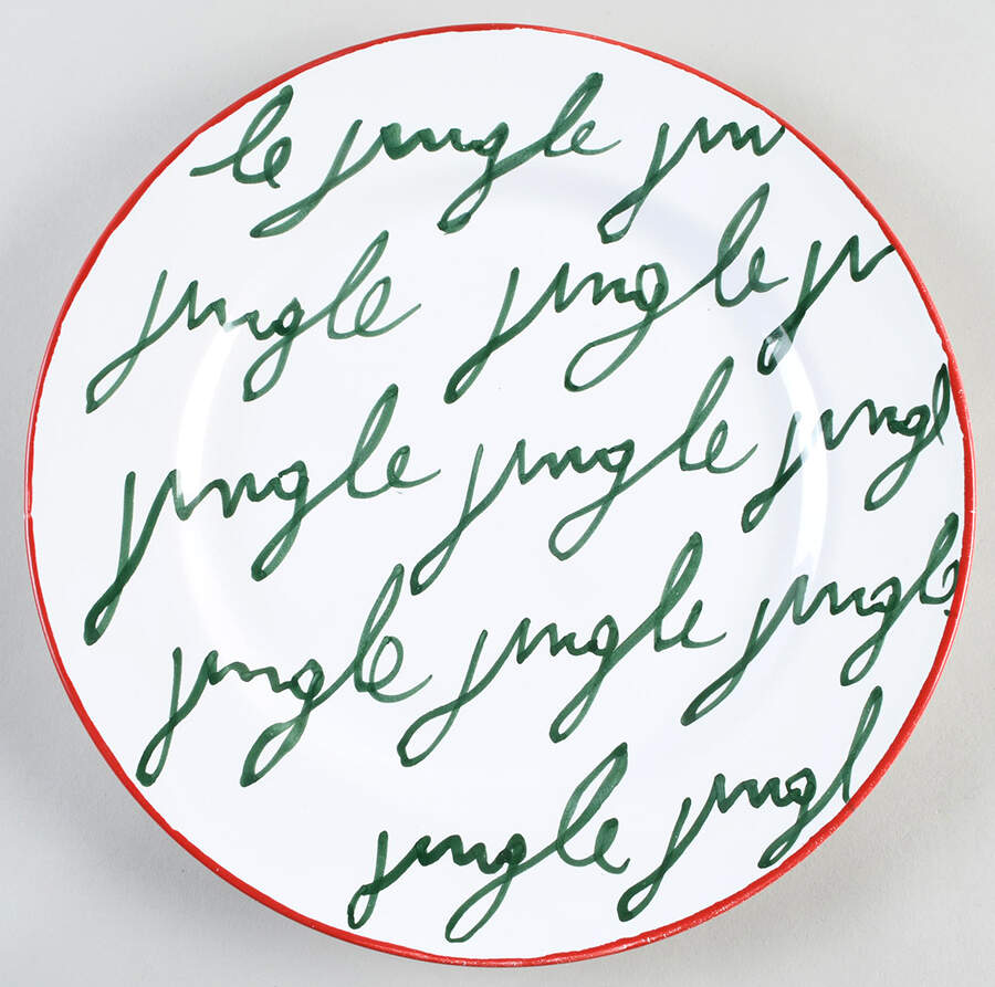 Jingle Dinner Plate by Vietri (Italy)-1