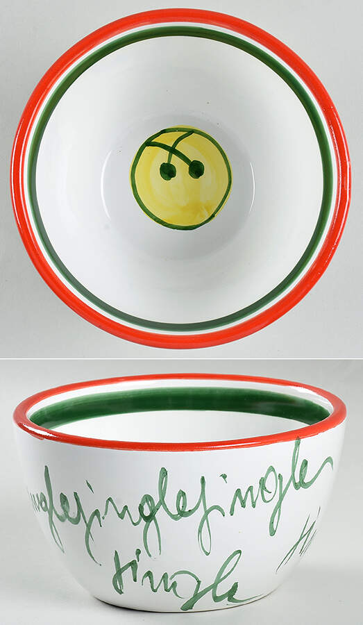 Jingle Coupe Cereal Bowl by Vietri (Italy)-1