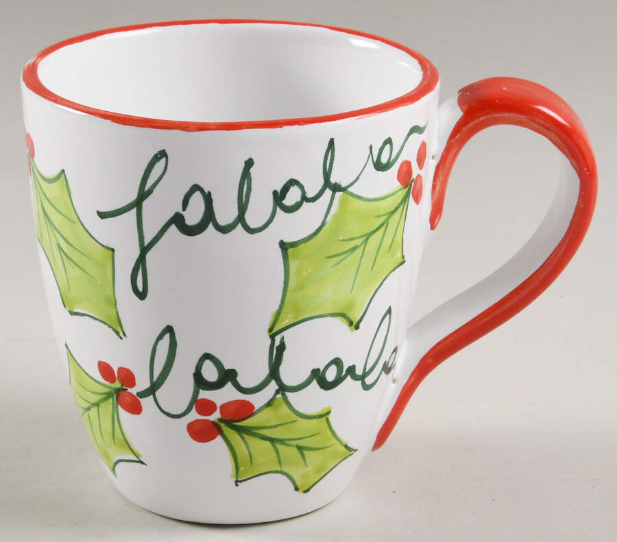 Jingle Mug by Vietri (Italy)-1