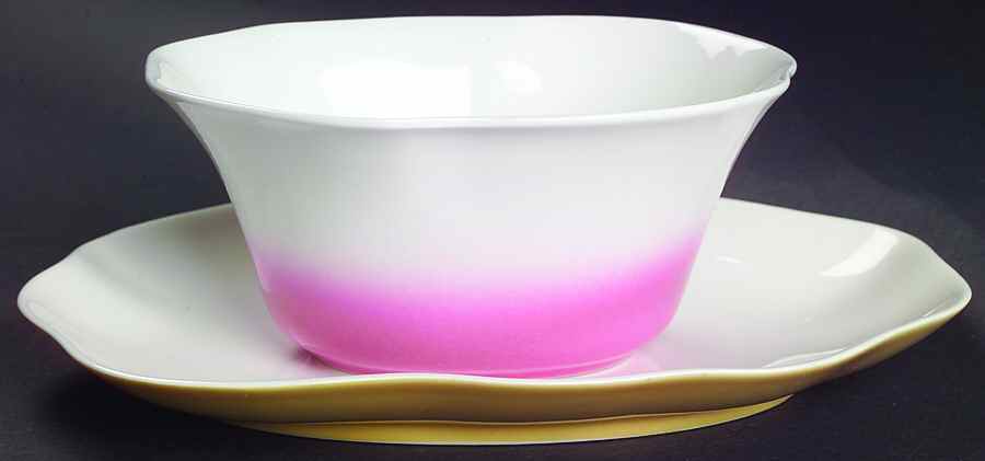 Mira Colored Gravy Boat & Underplate/Relish by Villeroy & Boch-1