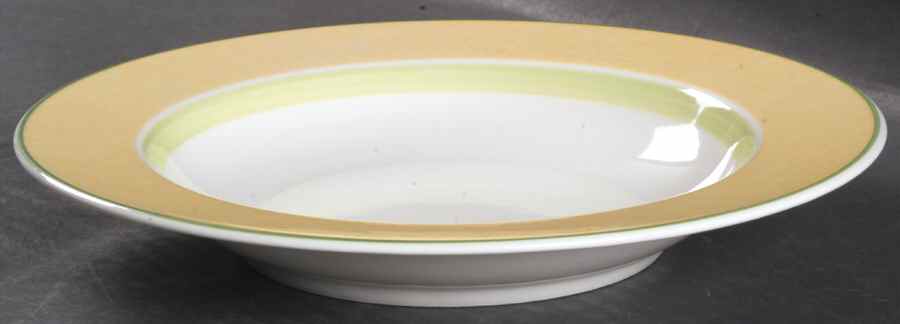 Twist Colour Yellow Large Rim Soup Bowl by Villeroy & Boch-1