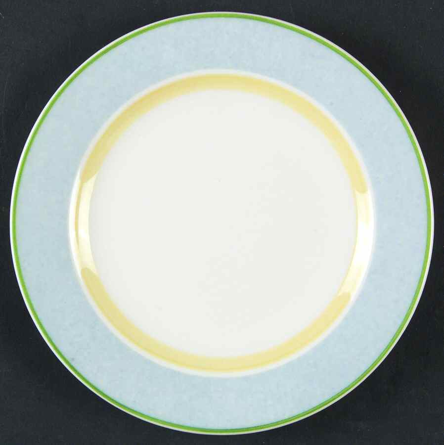 Twist Colour Blue Bread & Butter Plate by Villeroy & Boch-1