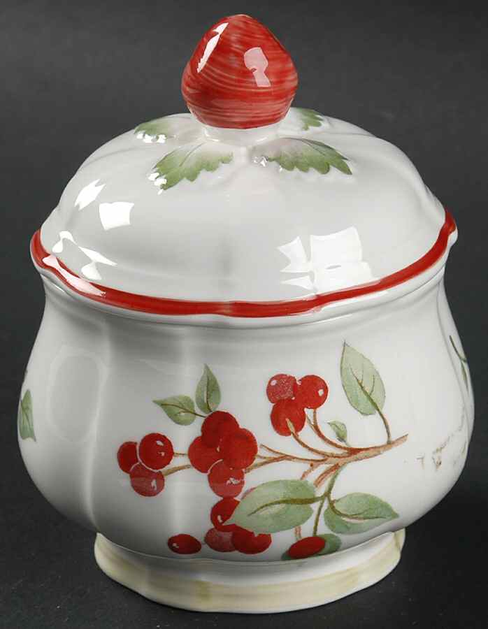 Joy Noel Sugar Bowl & Lid by Villeroy & Boch-1