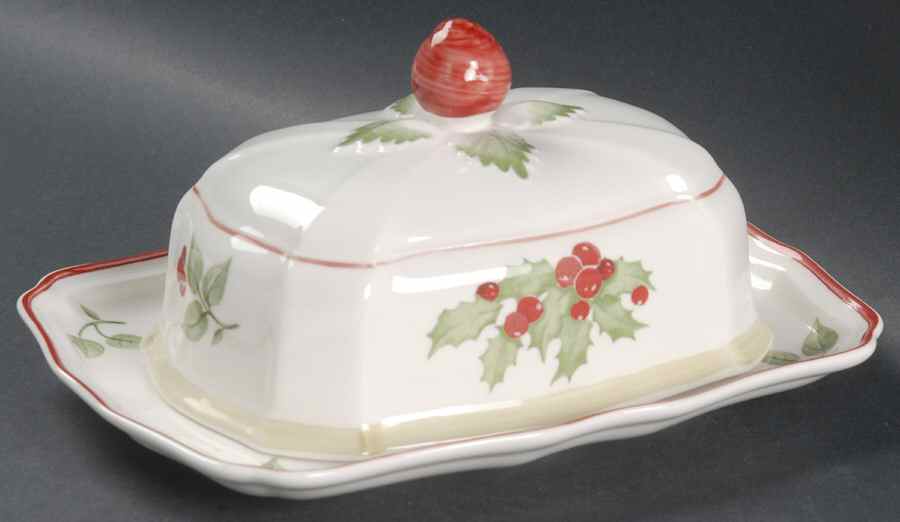 Joy Noel 1/4 Lb Covered Butter by Villeroy & Boch-1