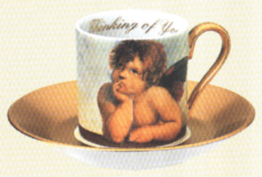 Angel Flat Demitasse Cup & Saucer Set by Villeroy & Boch-1