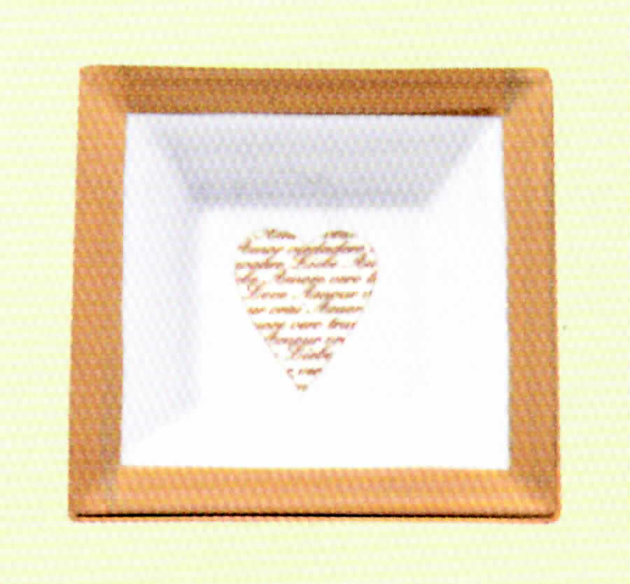 Love 5" Square Bowl by Villeroy & Boch-1