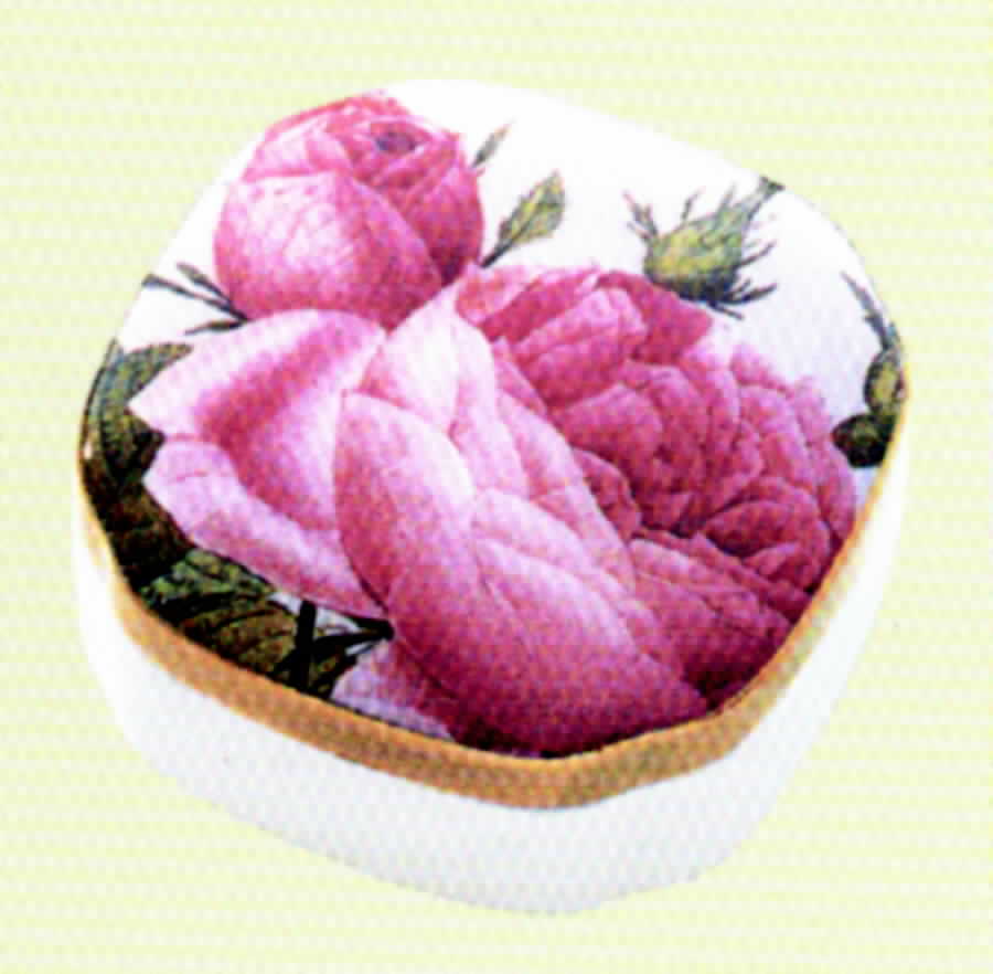 Roses Square Box with Lid by Villeroy & Boch-1