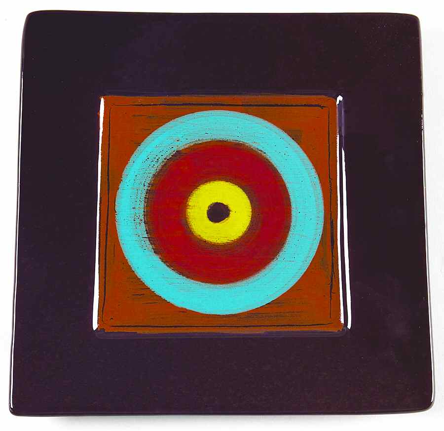 Fusione Salad Plate by Vietri (Italy)-1