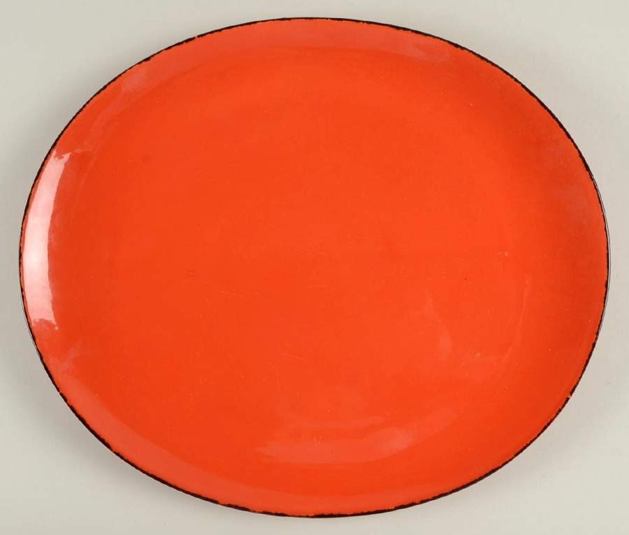 Tramonto 15" Oval Serving Platter by Vietri (Italy)-1