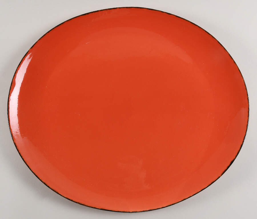 Tramonto 15" Oval Serving Platter by Vietri (Italy)-1