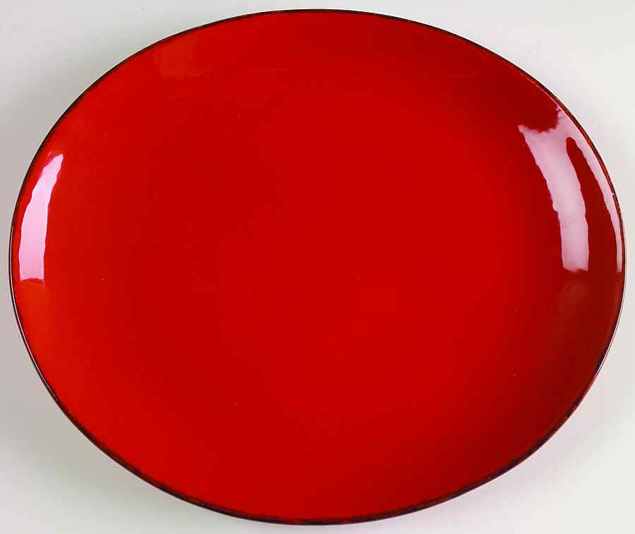 Tramonto Dinner Plate by Vietri (Italy)-1