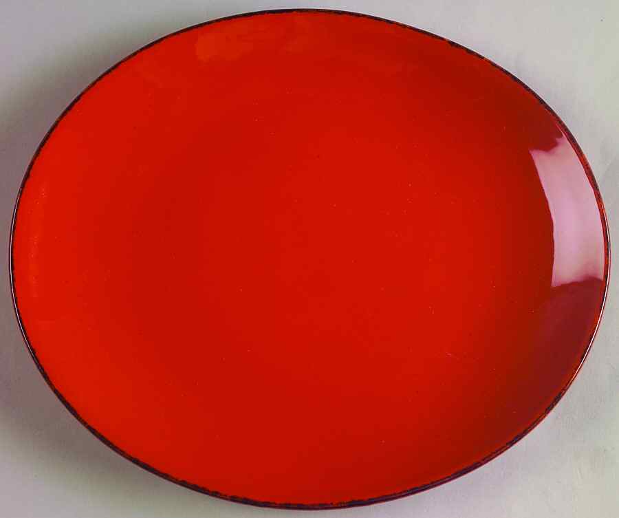 Tramonto Salad Plate by Vietri (Italy)-1