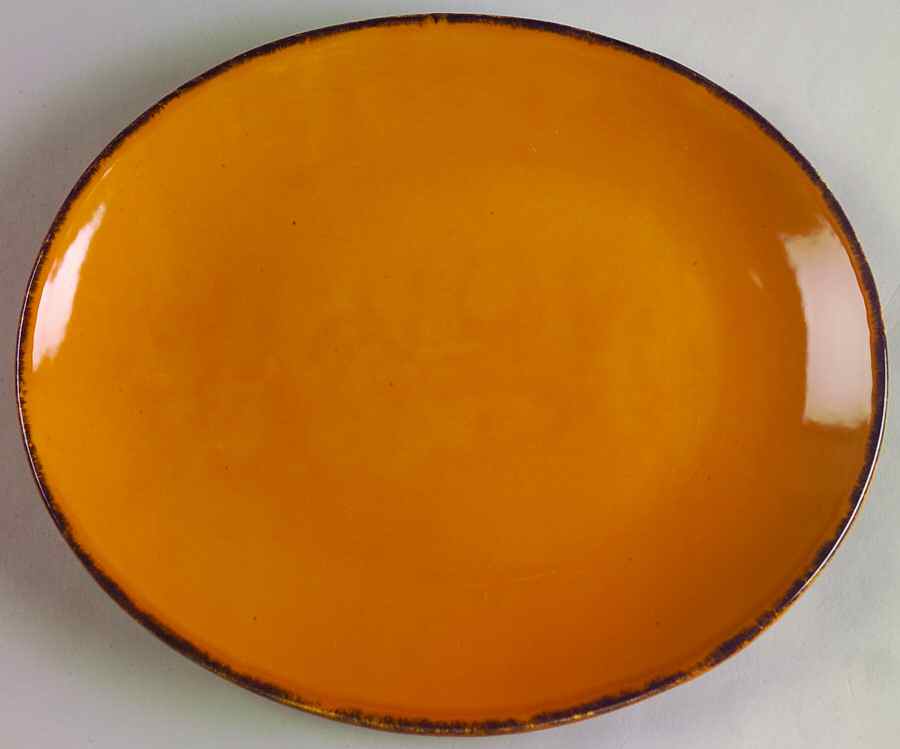 Tramonto Salad Plate by Vietri (Italy)-1