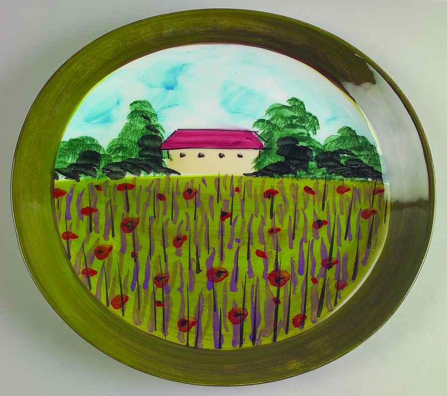 Vendemmia Dinner Plate by Vietri (Italy)-1