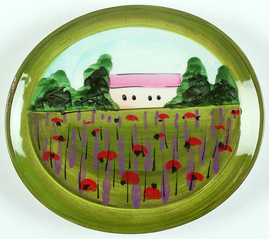 Vendemmia Salad Plate by Vietri (Italy)-1