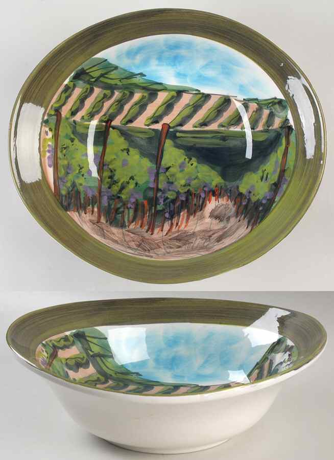 Vendemmia 13" Large Salad Serving Bowl by Vietri (Italy)-1