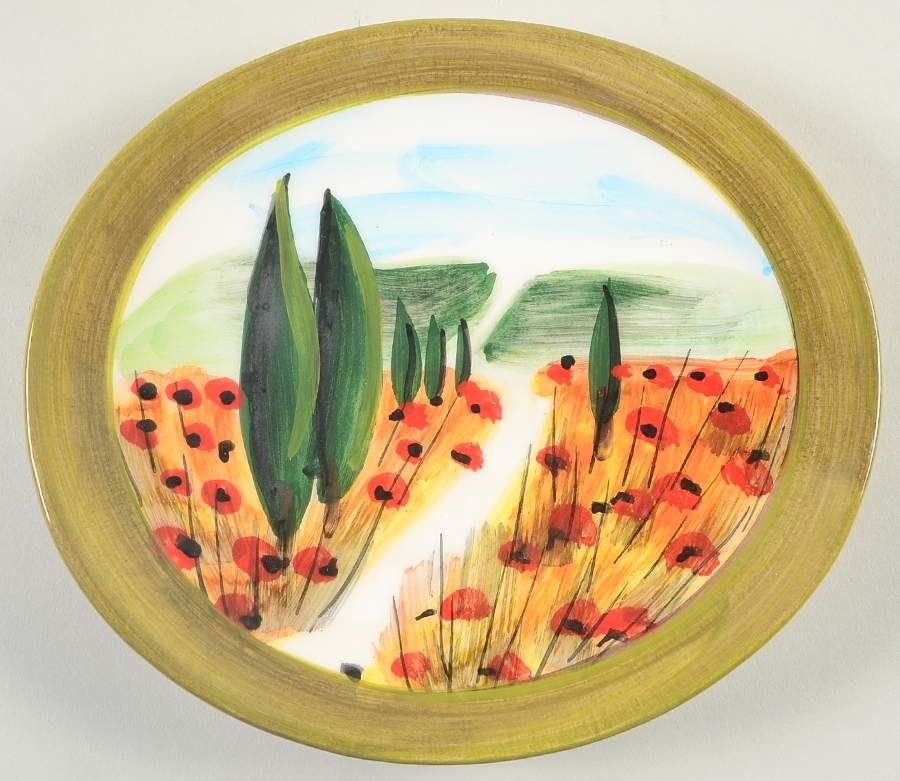 Vendemmia Salad Plate by Vietri (Italy)-1