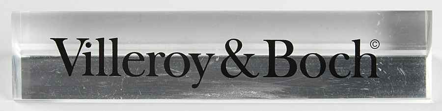 Advertising Signs Lucite Sign 3 by Villeroy & Boch-1