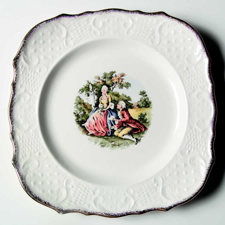 VOG82 Square Salad Plate by Vogue-1