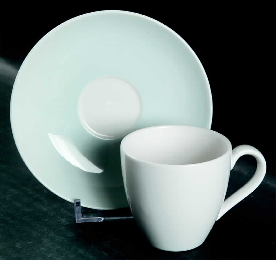 City Life Blue Flat Demitasse Cup & Saucer Set by Villeroy & Boch-1