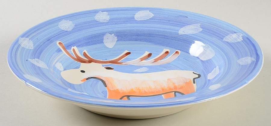 Artico 9" Soup/Pasta Bowl by Vietri (Italy)-1