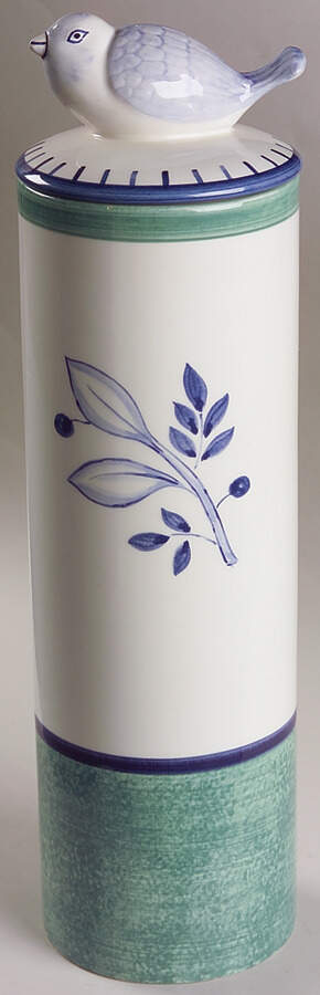 Blue Bird Pasta Jar & Lid by Villeroy & Boch-1