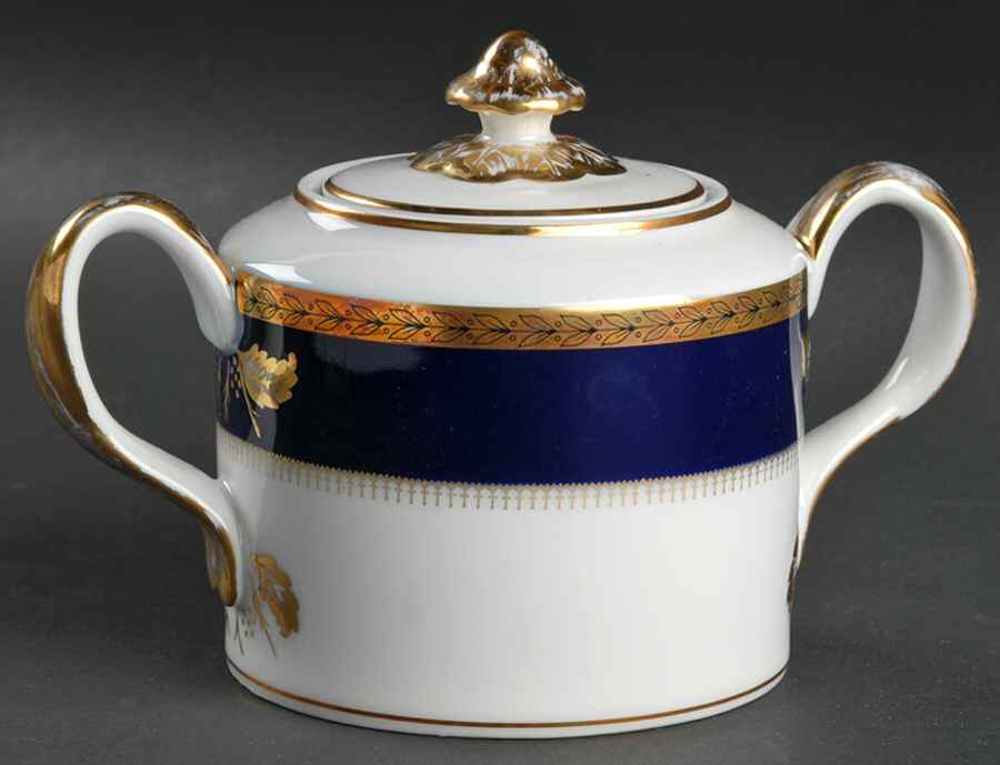Brest Sugar Bowl & Lid by Vista Alegre-1