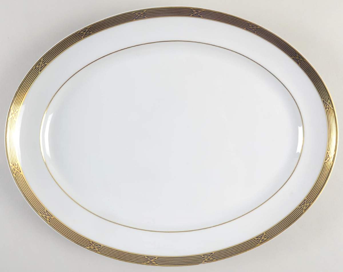 Seteais 13" Oval Serving Platter by Vista Alegre-1