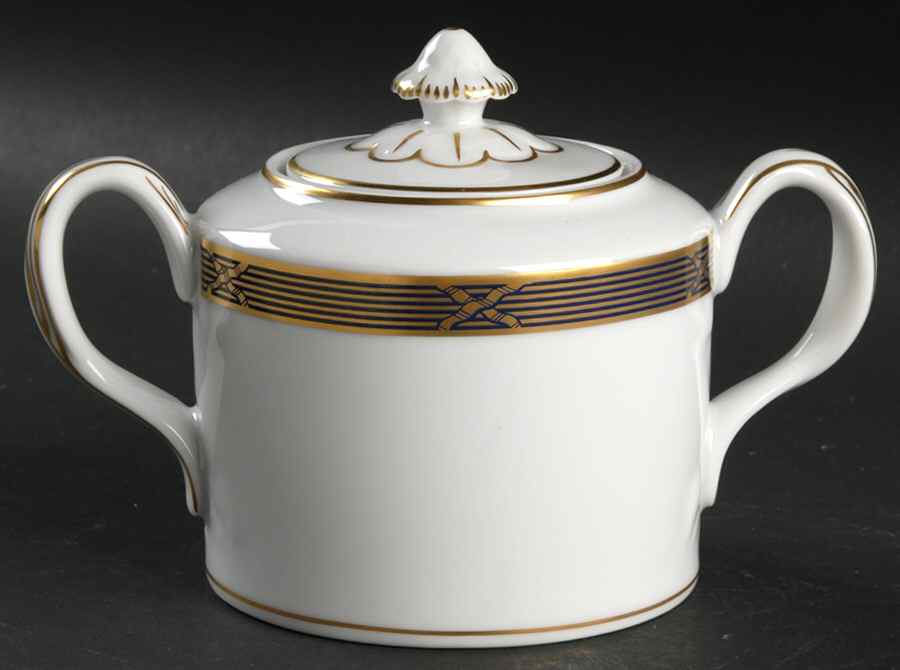 Seteais Sugar Bowl & Lid by Vista Alegre-1
