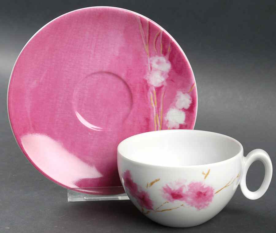 Arigato Flat Cup & Saucer Set by Vista Alegre-1