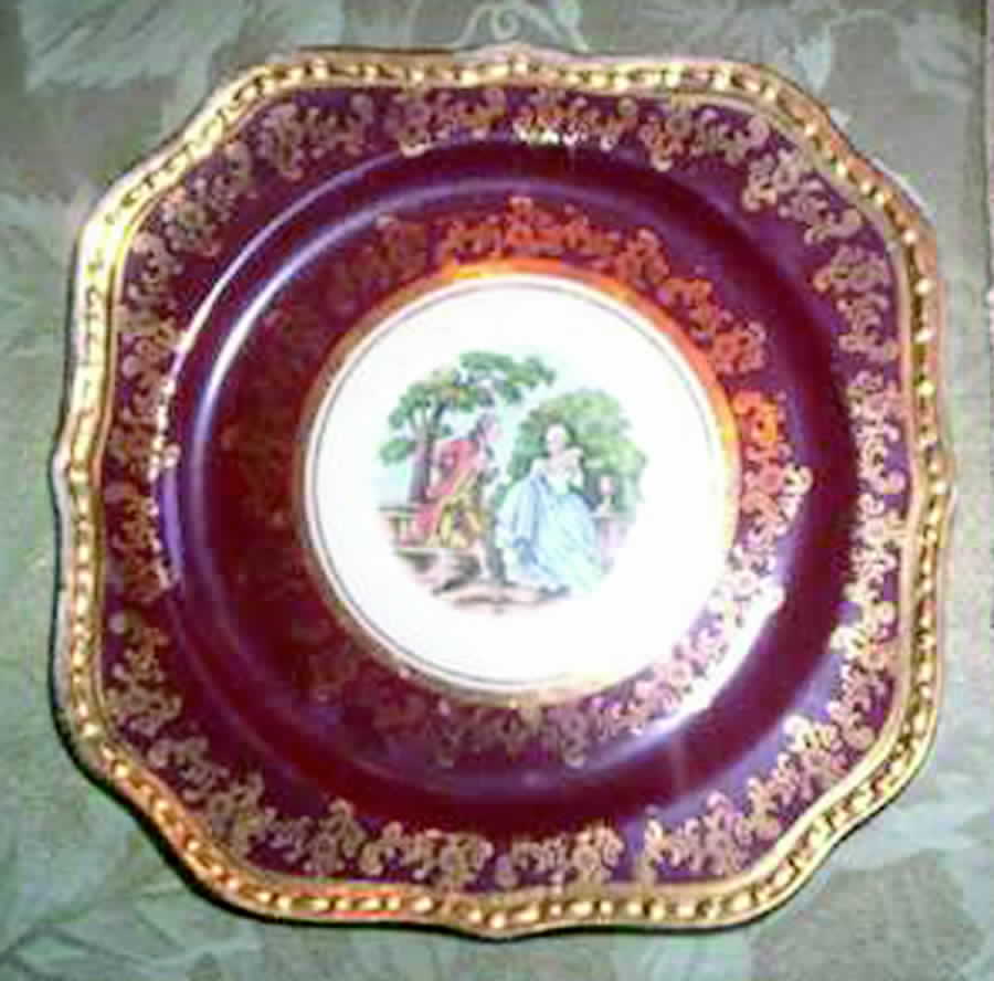 VOG83 Square Salad Plate by Vogue-1