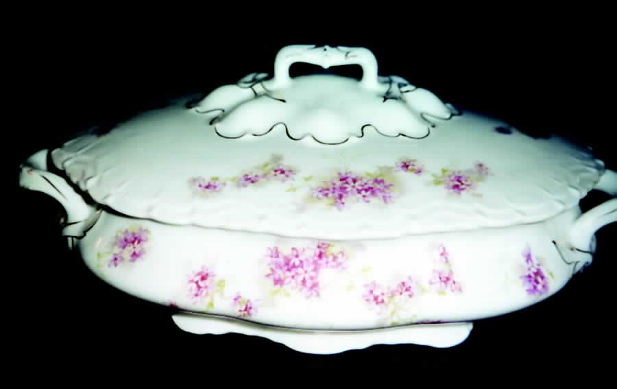 3143 Oval Covered Vegetable by Vienna-1
