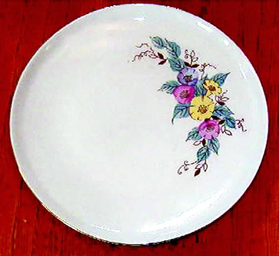 VEB6 Salad/Dessert Plate by VEB (Germany)-1