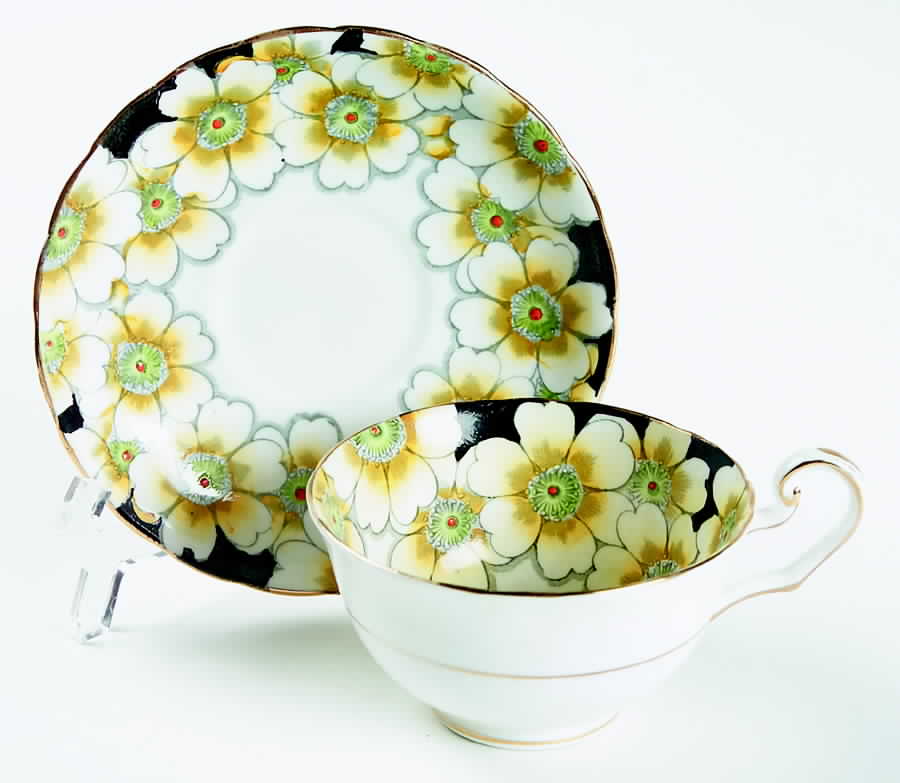 Annette Footed Cup & Saucer Set by Cartwright & Edwards-1