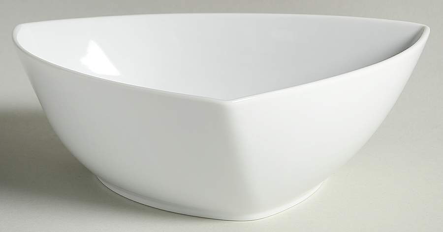 Organic White 8" Salad Serving Bowl by Vista Alegre-1