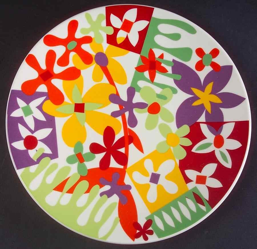 Puzzle Salad/Dessert Plate by Vista Alegre-1