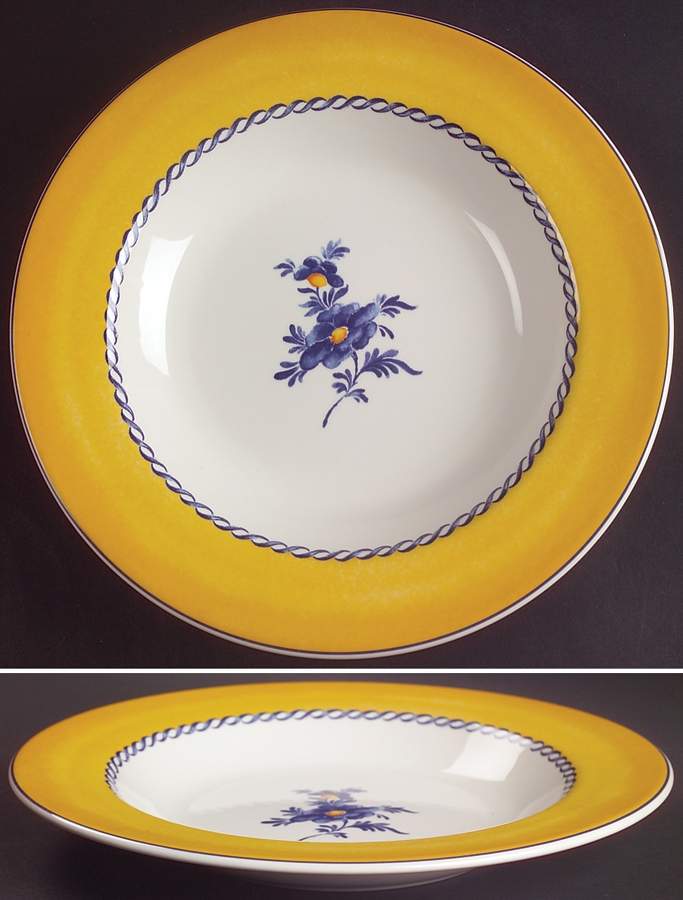 Tuscan Large Rim Soup Bowl by Vista Alegre-1