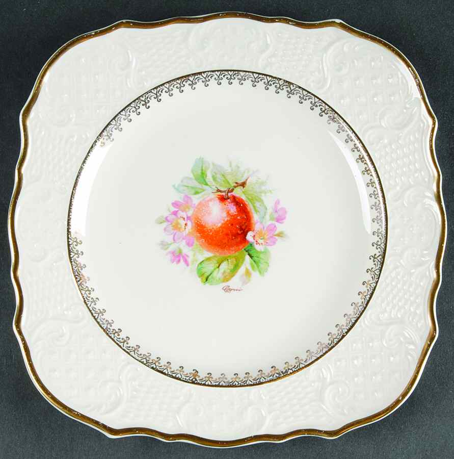 VOG84 Square Salad Plate by Vogue-1