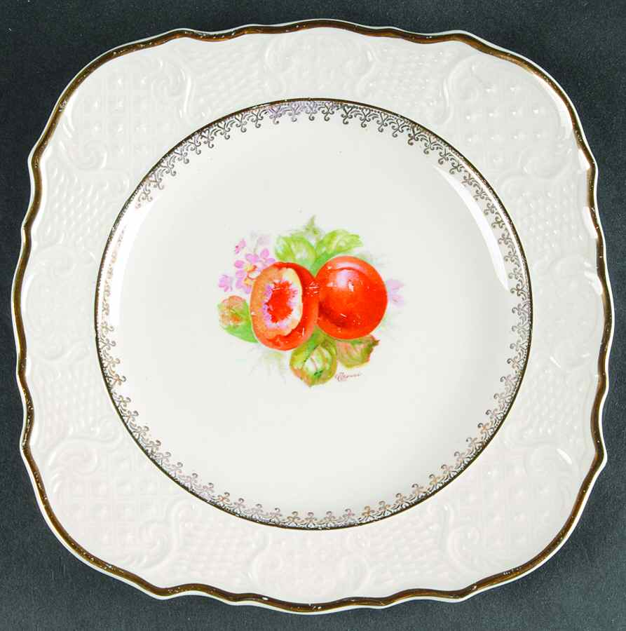 VOG84 Square Salad Plate by Vogue-1