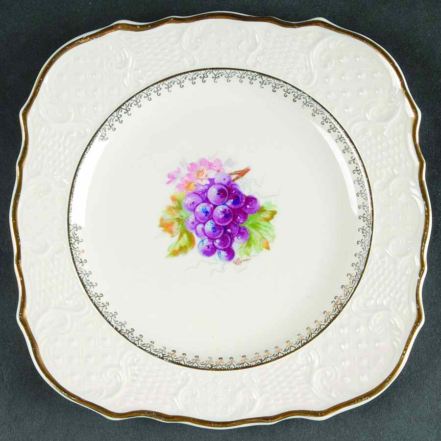 VOG84 Square Salad Plate by Vogue-1