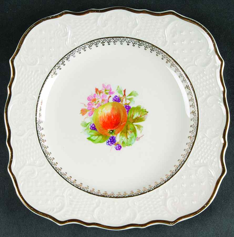 VOG84 Square Salad Plate by Vogue-1