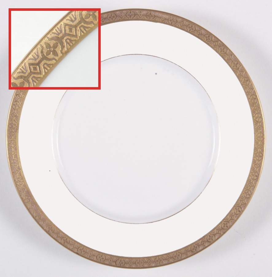 VTO19 (Verge) Dinner Plate by Victoria (Austria)-1