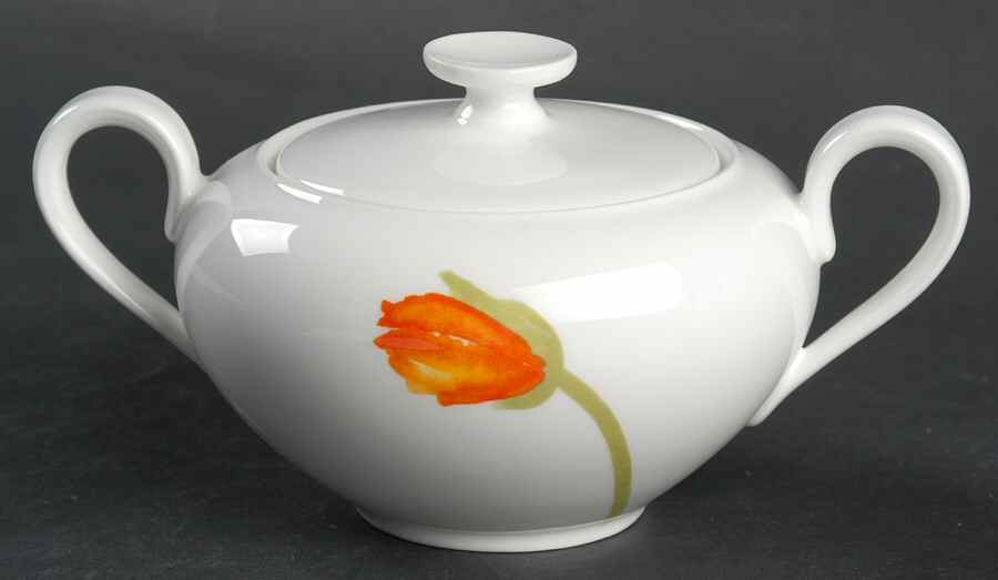 Iceland Poppies Sugar Bowl & Lid by Villeroy & Boch-1