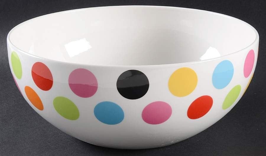 Wonderful World  (Accessory and Serving Pieces) 9" Salad Serving Bowl by Villeroy & Boch-1