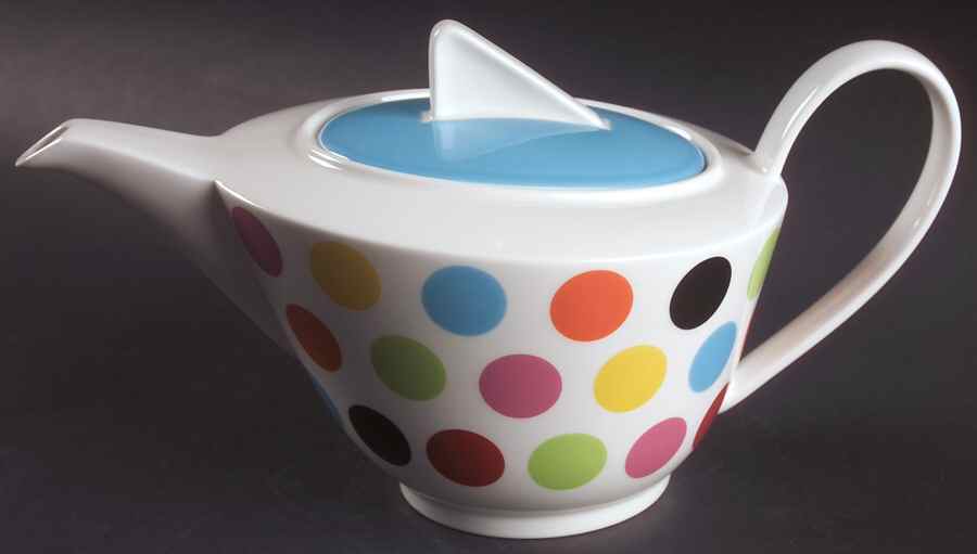 Wonderful World  (Accessory and Serving Pieces) Tea/Coffee Pot & Lid by Villeroy & Boch-1