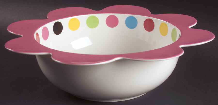 Wonderful World  (Accessory and Serving Pieces) 14" Large Bloom Salad Serving Bowl by Villeroy & Boch-1