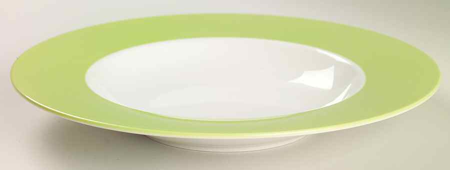 Wonderful World Green Large Rim Soup Bowl by Villeroy & Boch-1