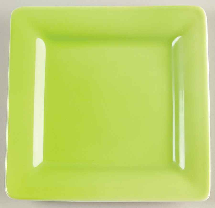 Wonderful World Green Small Square Bread & Butter Plate by Villeroy & Boch-1
