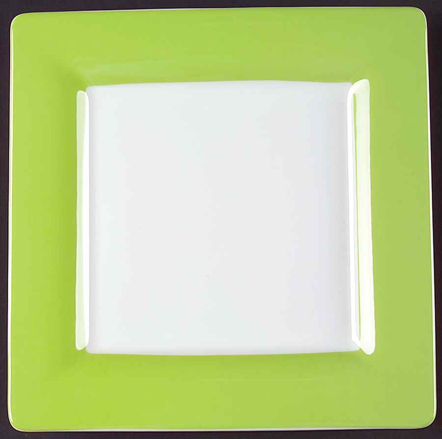 Wonderful World Green Square Salad Plate by Villeroy & Boch-1
