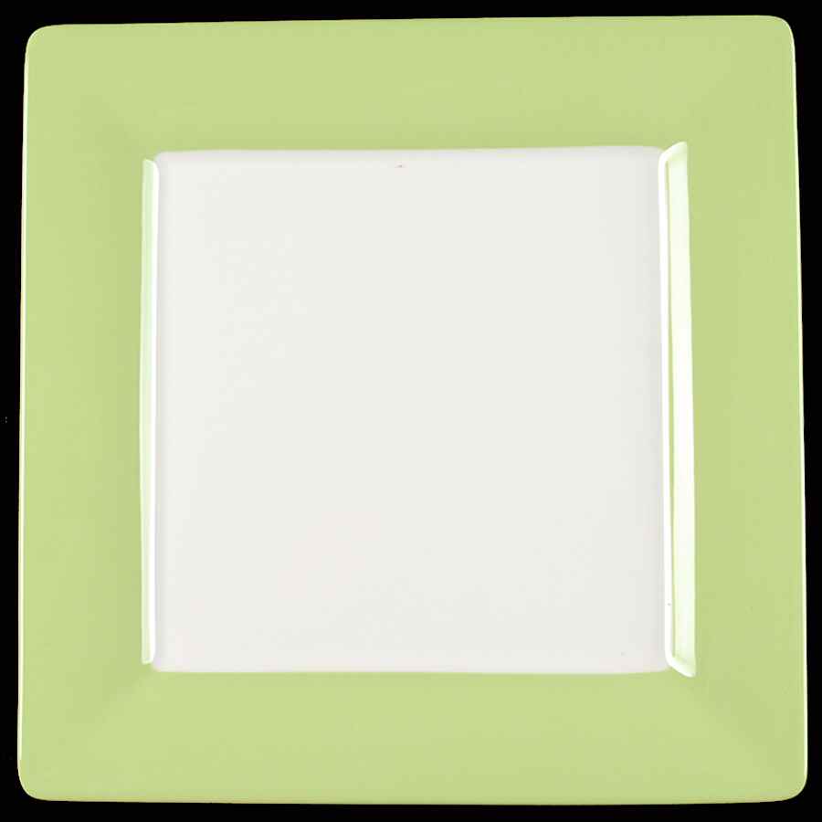 Wonderful World Green Square Dinner Plate by Villeroy & Boch-1